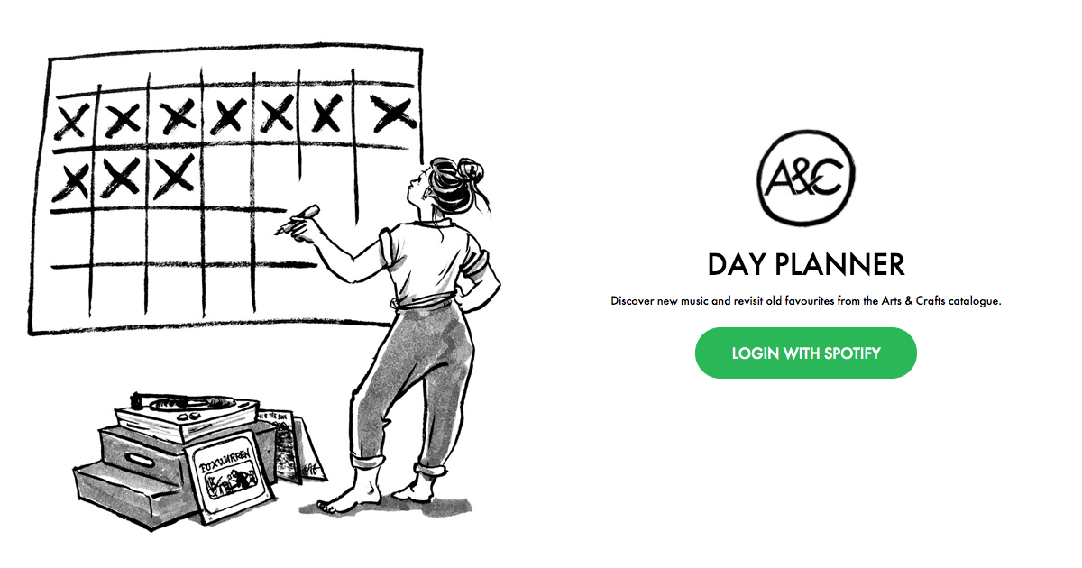 Arts & Crafts Day Planner